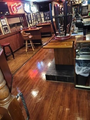 Restaurant and food service area cleaning